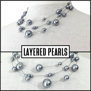 ✨Pearl Layered Necklace✨